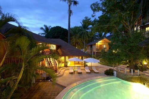 Внешний вид отеля El Galleon Beach Resort Asia Divers