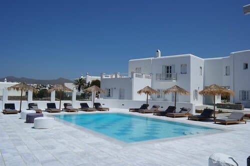 Внешний вид отеля Margie Mykonos Hotel