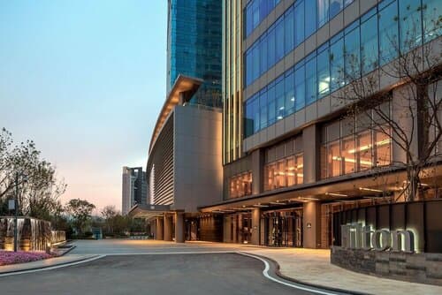 Внешний вид отеля Hilton Jinan South Hotel & Residences