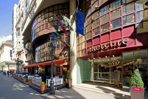Внешний вид отеля Mercure Budapest City Center Hotel