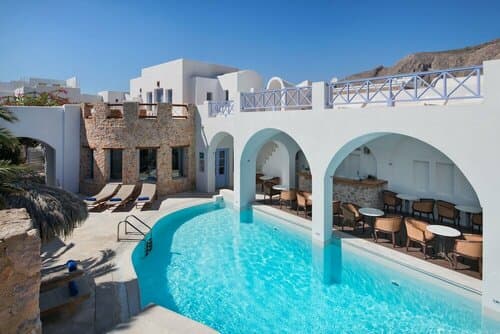 Внешний вид отеля Meltemi Suites