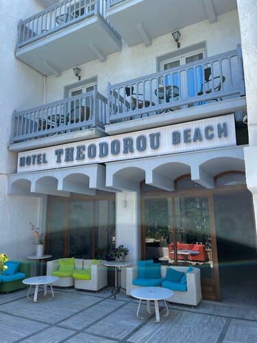 Внешний вид отеля Theodorou Beach