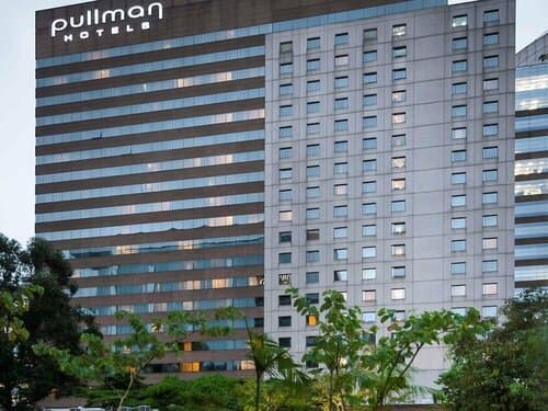 Внешний вид отеля Pullman São Paulo Vila Olímpia