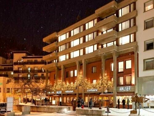 Внешний вид отеля Hauser Hotel St Moritz