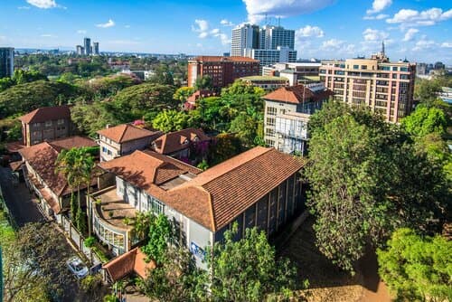 Внешний вид отеля Town Lodge Upper Hill Nairobi