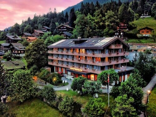 Внешний вид отеля Hotel Jungfraublick Wengen