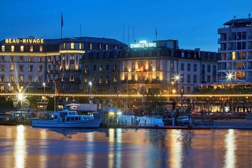 Внешний вид отеля Hotel d'Angleterre Geneva