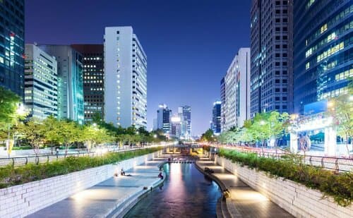 Внешний вид отеля Blueboat Hostel Myeongdong