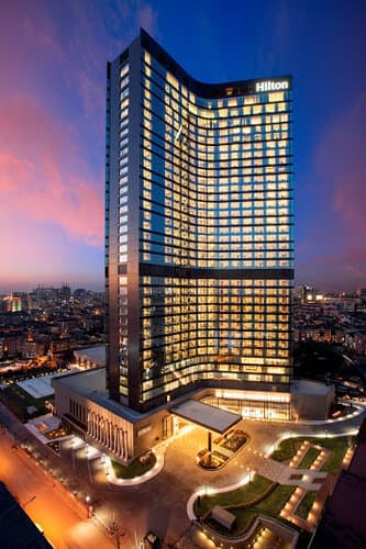 Внешний вид отеля Hilton Istanbul Bomonti Hotel & Conference Center