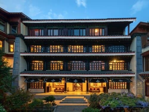 Внешний вид отеля Songtsam Lodge Shangri-La