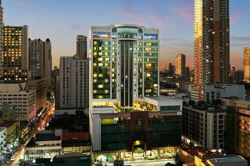 Внешний вид отеля Sheraton Manila Bay