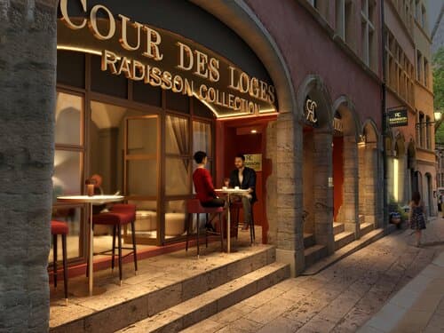 Внешний вид отеля Cour des Loges Lyon, A Radisson Collection Hotel